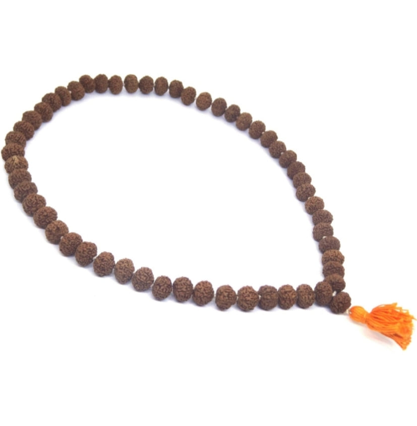 9 Mukhi Mala / Kantha Beads Lab Certified